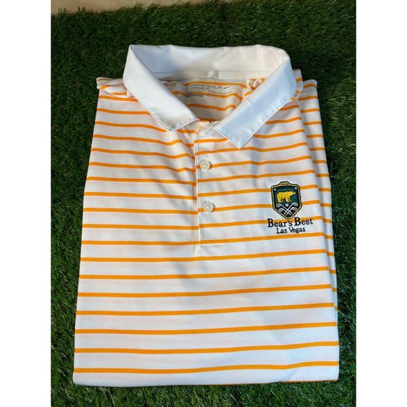 Mens Nike Golf Polo Bears Best Vegas Size XLarge - Picture 1 of 6